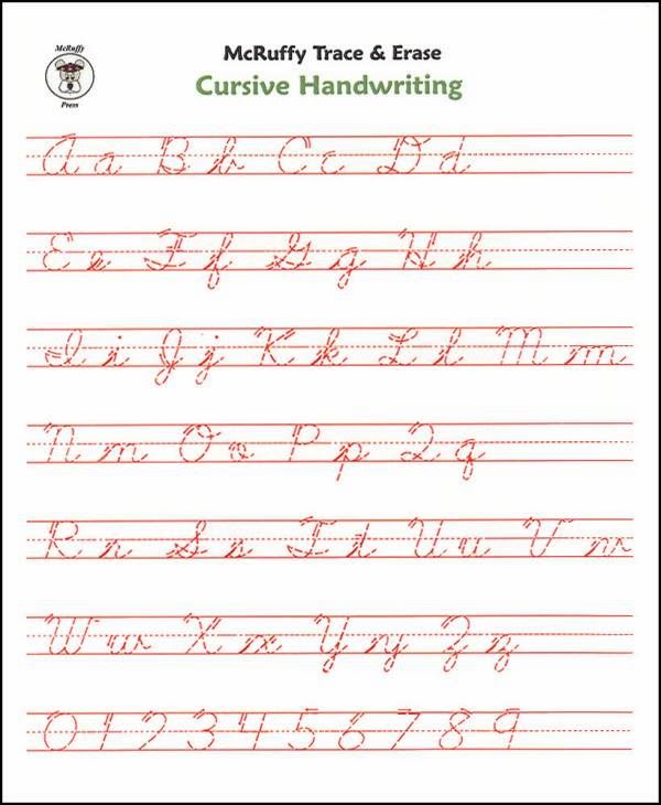 tampareads handwriting worksheet