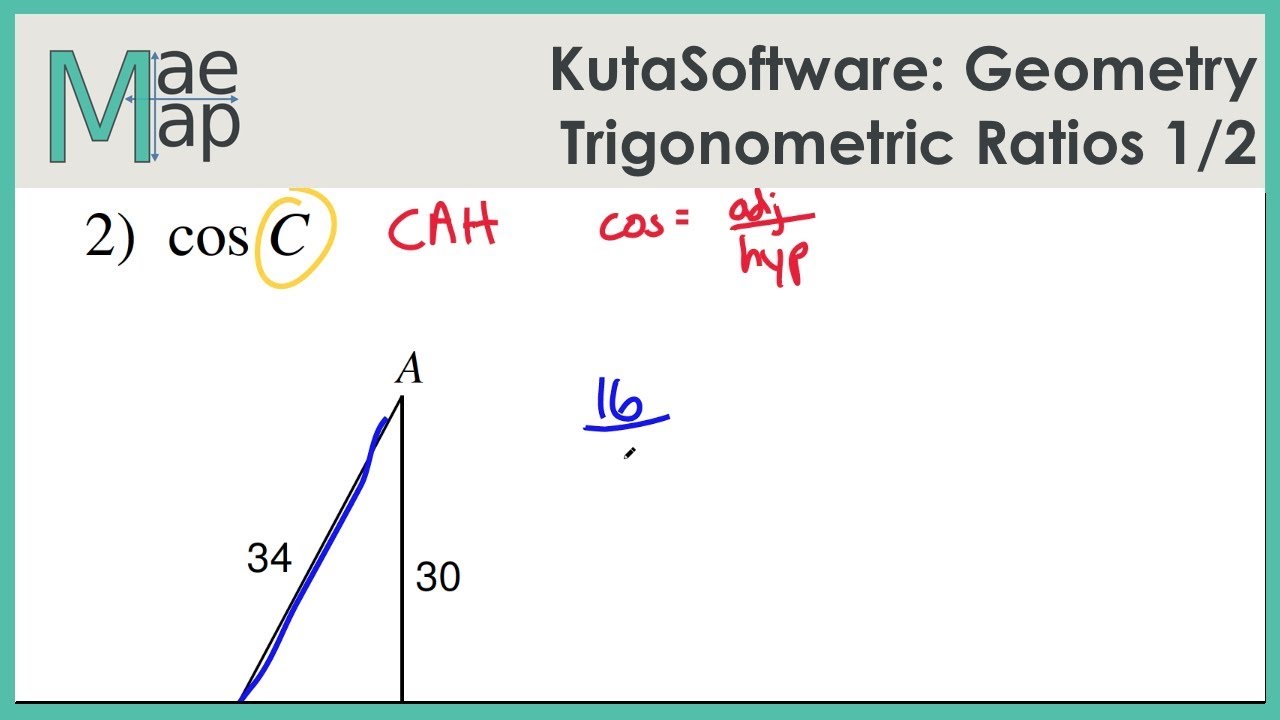 tangent ratio worksheet answers