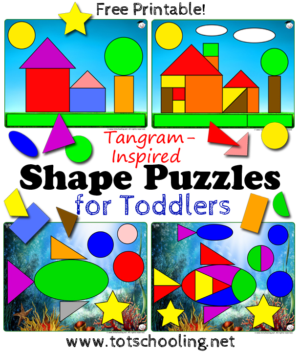 tangram puzzle worksheet