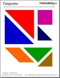 IDEAS Tangrams Program Resources - Printable Resources