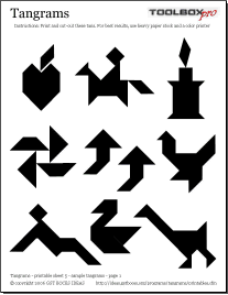 IDEAS Tangrams Program Resources - Printable Resources