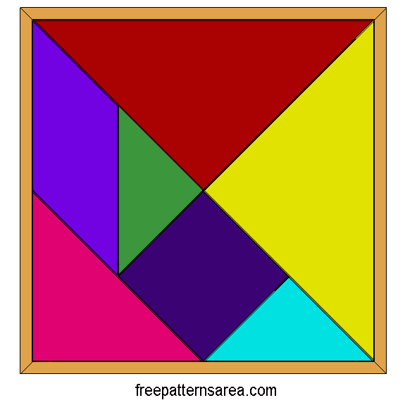 Free Printable Tangram Patterns for Creative Puzzle Making