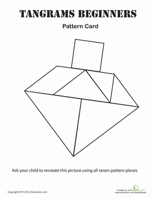 tangrams worksheet