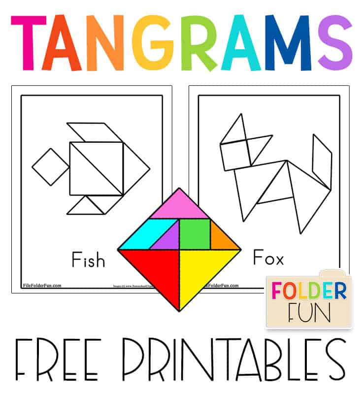 Tangrams Printable - File Folder Fun