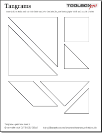 IDEAS Tangrams Program Resources - Printable Resources
