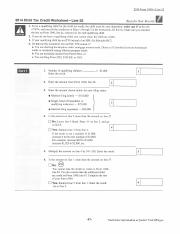 2014 Child Tax Credit Worksheet 1 - 2014 Form 1040Line 52 2014 ...