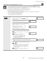 ACC 700 2014 Form 1040 CHILD TAX WORKSHEET.pdf - 2014 Form 1040 ...