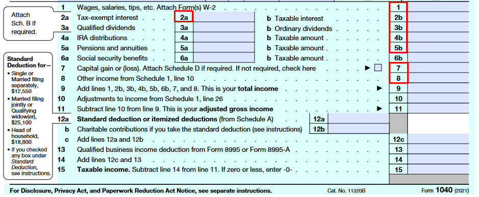 How to Calculate Taxable Social Security (Form 1040, Line 6b ...