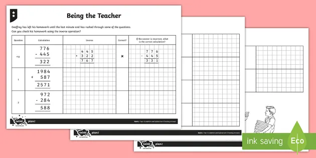 teacher answer keys and the worksheet