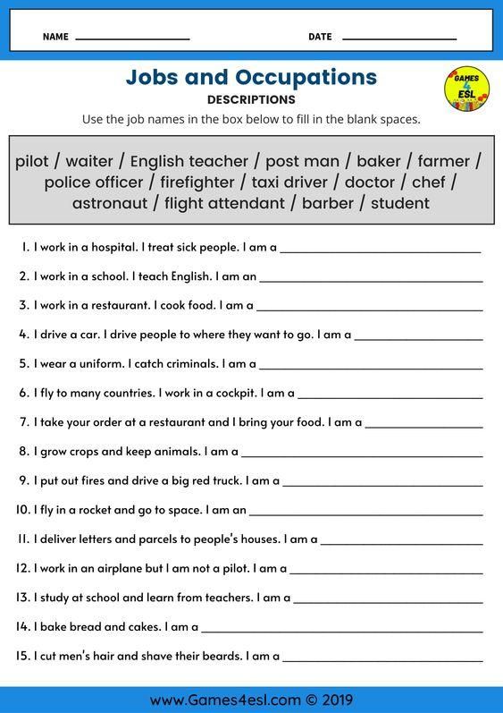 teacher english worksheet