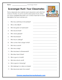 teacher stuff worksheet