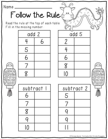 1st Grade Morning Work | February Worksheets | Teaching math, Math ...