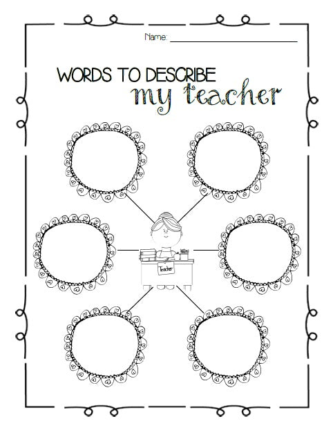 Teacher Appreciation Week Printables - Classroom Doodles