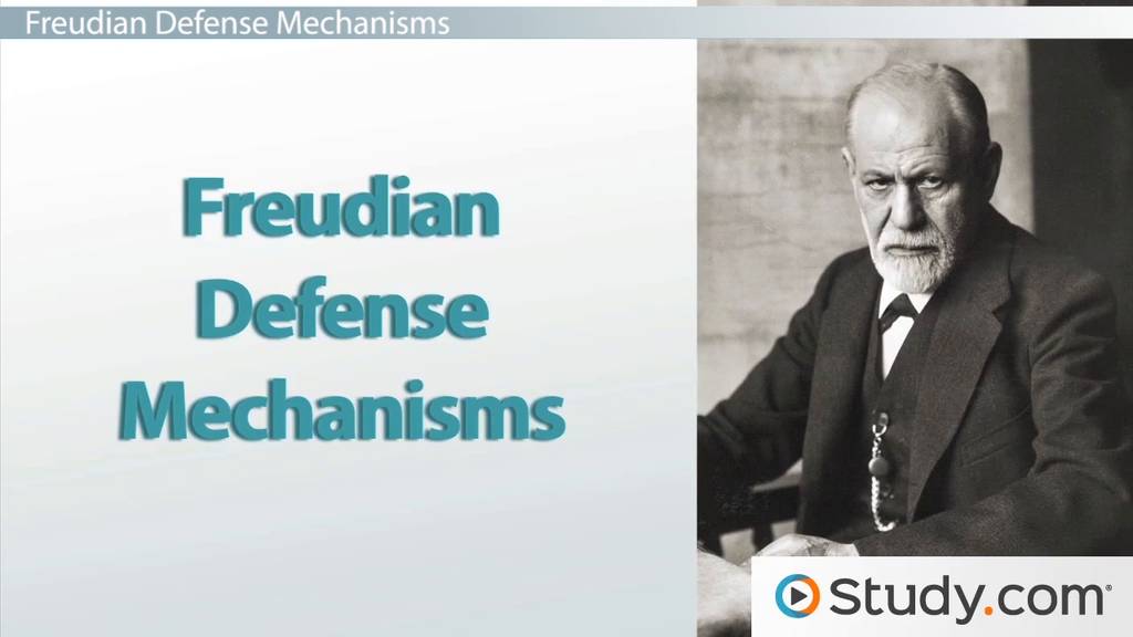 Freudian Defense Mechanisms | List &  Examples Video