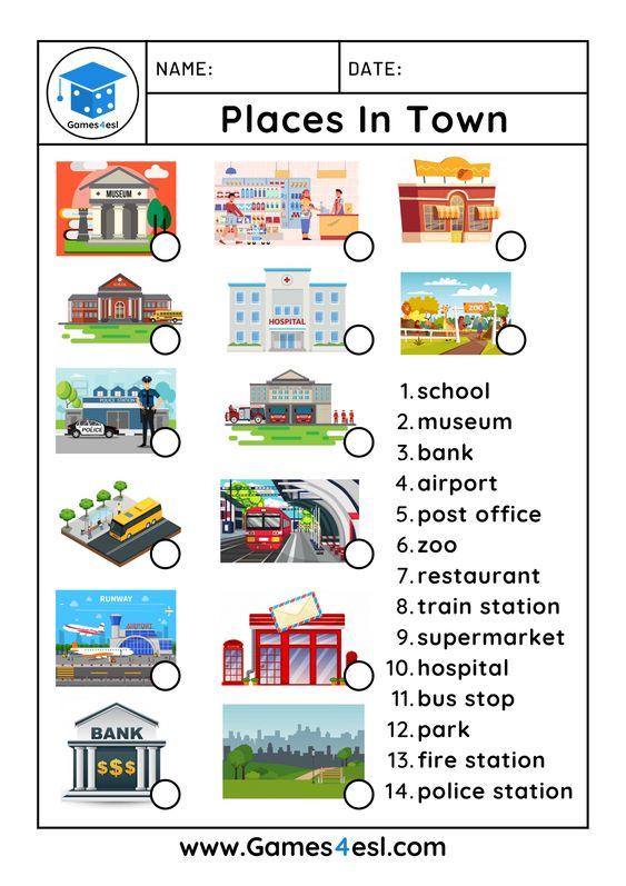 teaching english as a second language worksheet