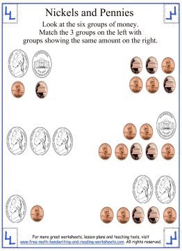 teaching kids about money worksheet