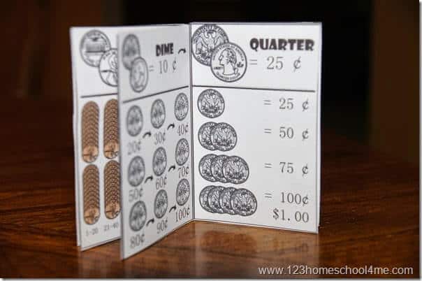 teaching kids about money worksheet