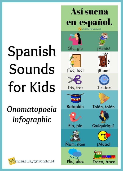 Spanish Onomatopoeia for Kids - Spanish Playground