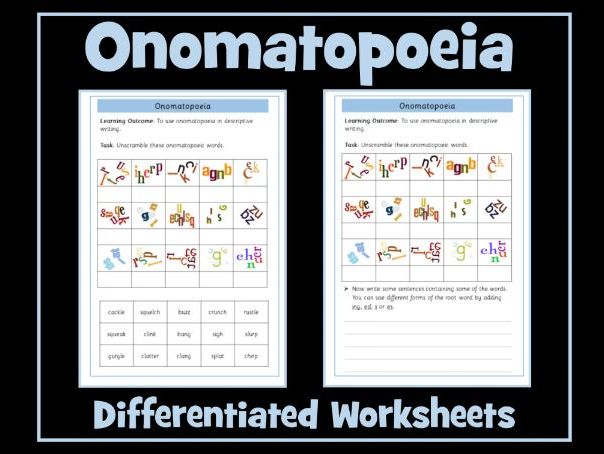 Onomatopoeia  