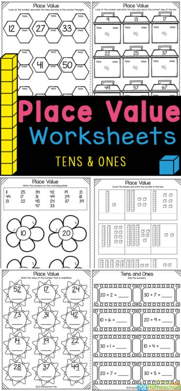 teaching place value worksheet free