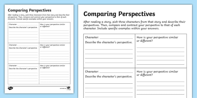 teaching point of view activities