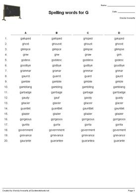teaching spelling to adults worksheet
