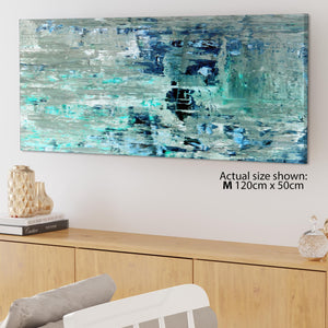 teal printable wall art