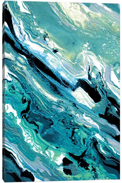 Teal Abstract Wall Art &  Canvas Prints | iCanvas