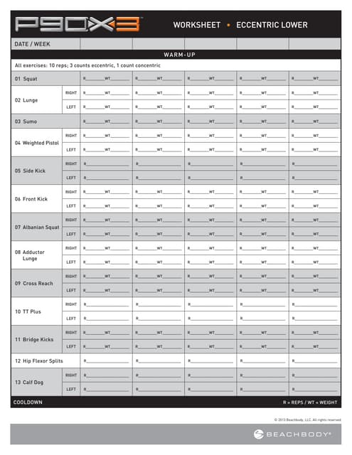 P90 x3 worksheets | PDF