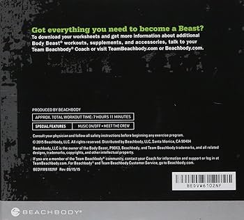 team beachbody worksheet