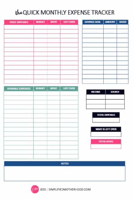 7 Free Teen Budget Worksheets &  Tools (Start Your Teenager Budgeting)