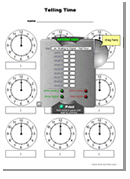 Telling Time Worksheets for Teachers