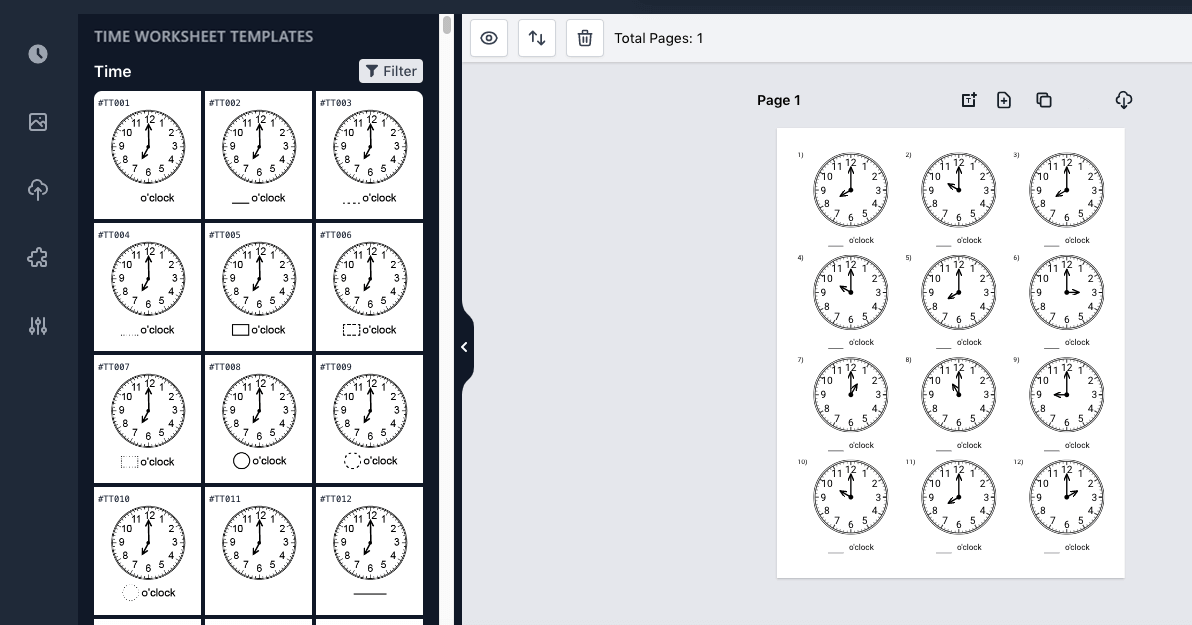 KS2 Time Worksheet Generators Teaching Resources Worksheets Library