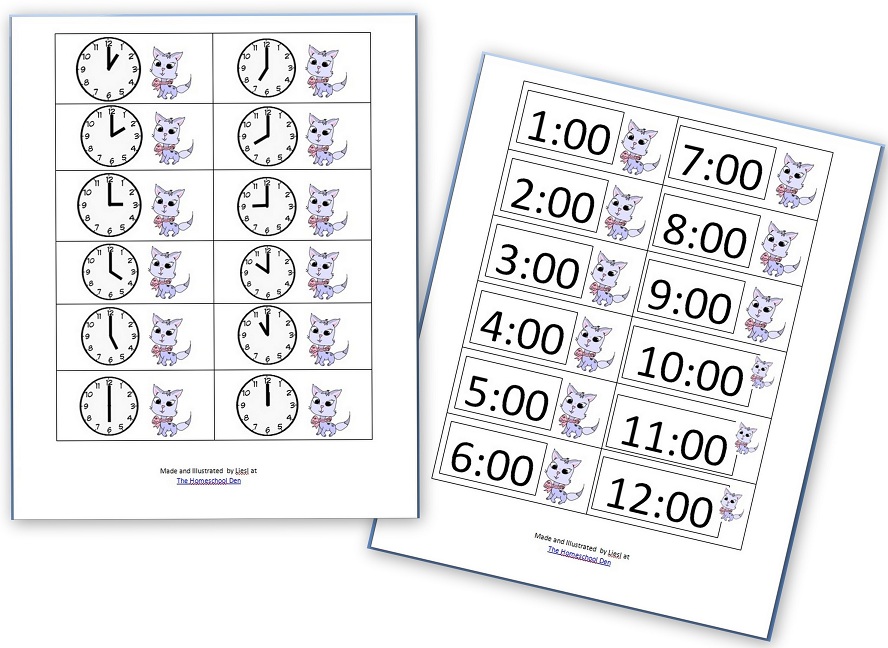 100 Days of Telling the Time, Workbook, Teaching time, Practice ...