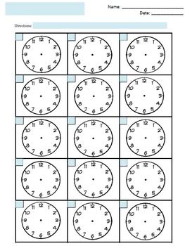 FREE Blank Clock Faces Worksheet | การบอกเวลา, แบบฝึกหัดภาษา, ใบ ...