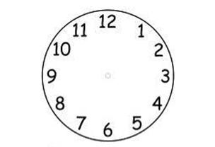 telling time worksheet hour hand only