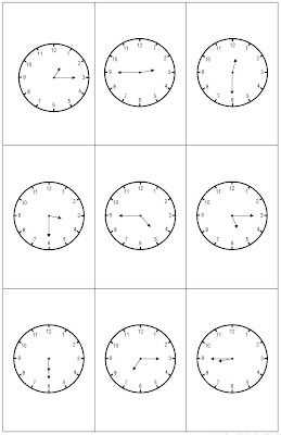 telling time worksheet quarter to half past