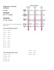 temperature conversion wkst 1.doc - Name: Period Temperature ...