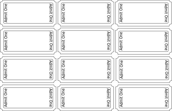 template raffle tickets free download