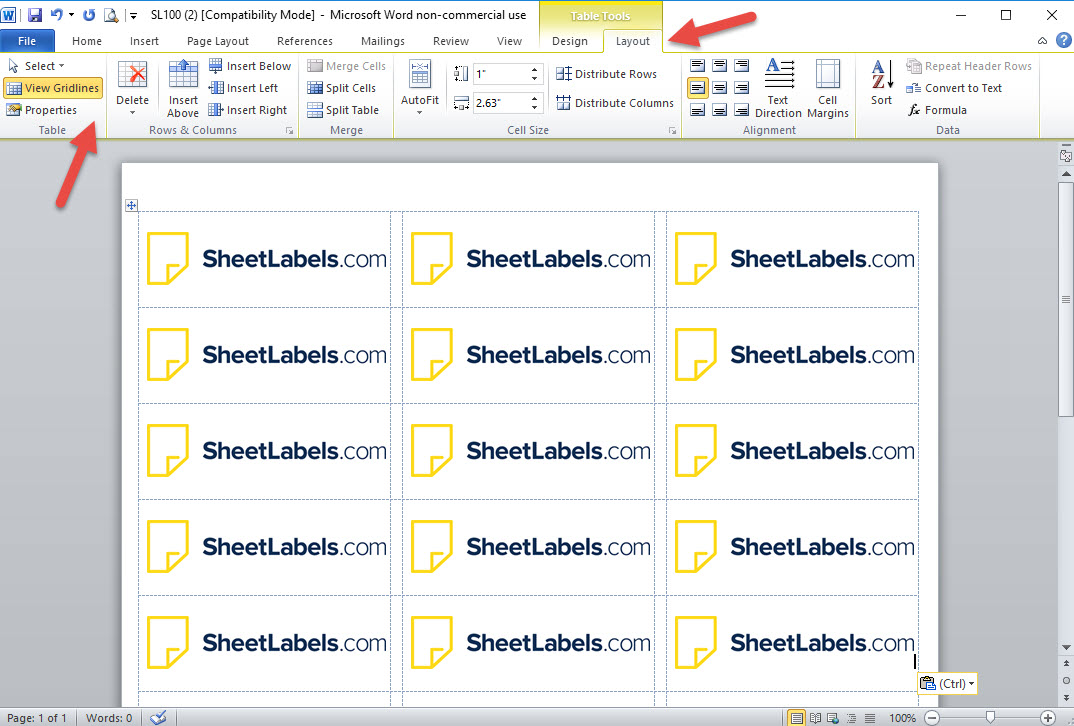 templates for address labels microsoft word
