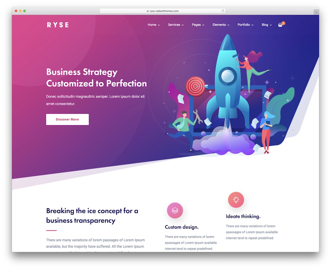 20 Best Advertising &  Digital Marketing Website Templates 2024 ...