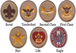 Boy Scout Tenderfoot BSA Emblem Marble Paperweight | The Carolina ...