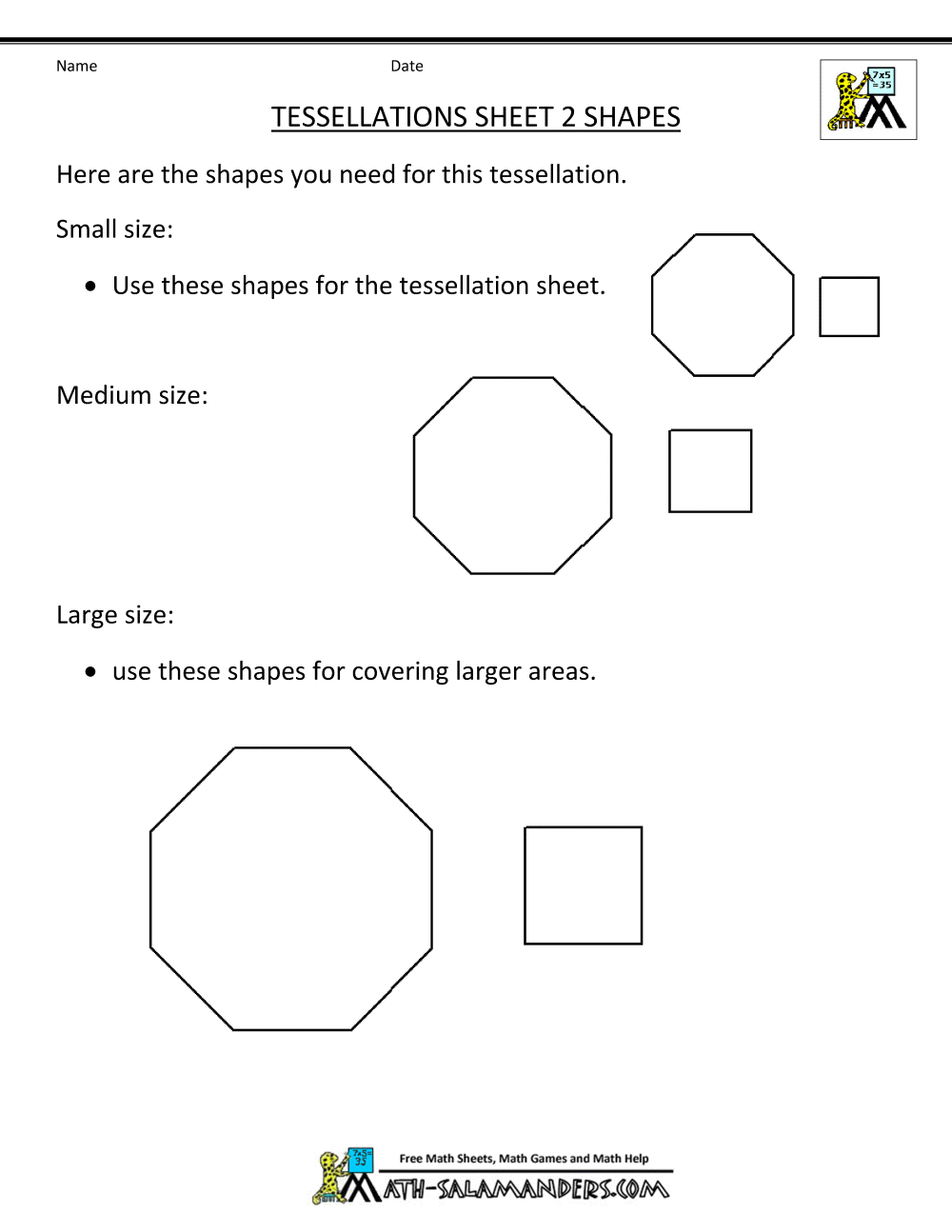 Tessellations in Geometry 1