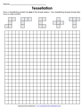 Tessellation Worksheets