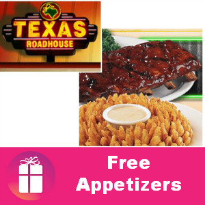 Expired* Free Appetizers at Texas Roadhouse - Freebies 4 Mom