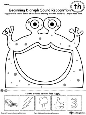 Digraph Worksheets For Kindergarten: A Great Way to Teach Digraphs