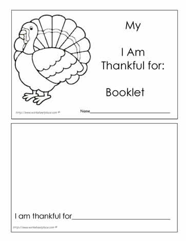 I am Thankful for Worksheet | ✔️ ✔️ ✔️ ITTT
