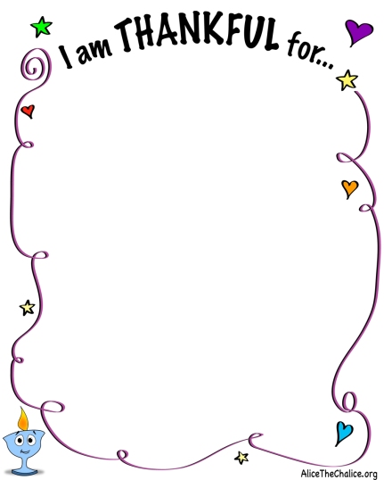 Printable I Am Thankful Worksheet_Page 4 | Thankful, Worksheets ...