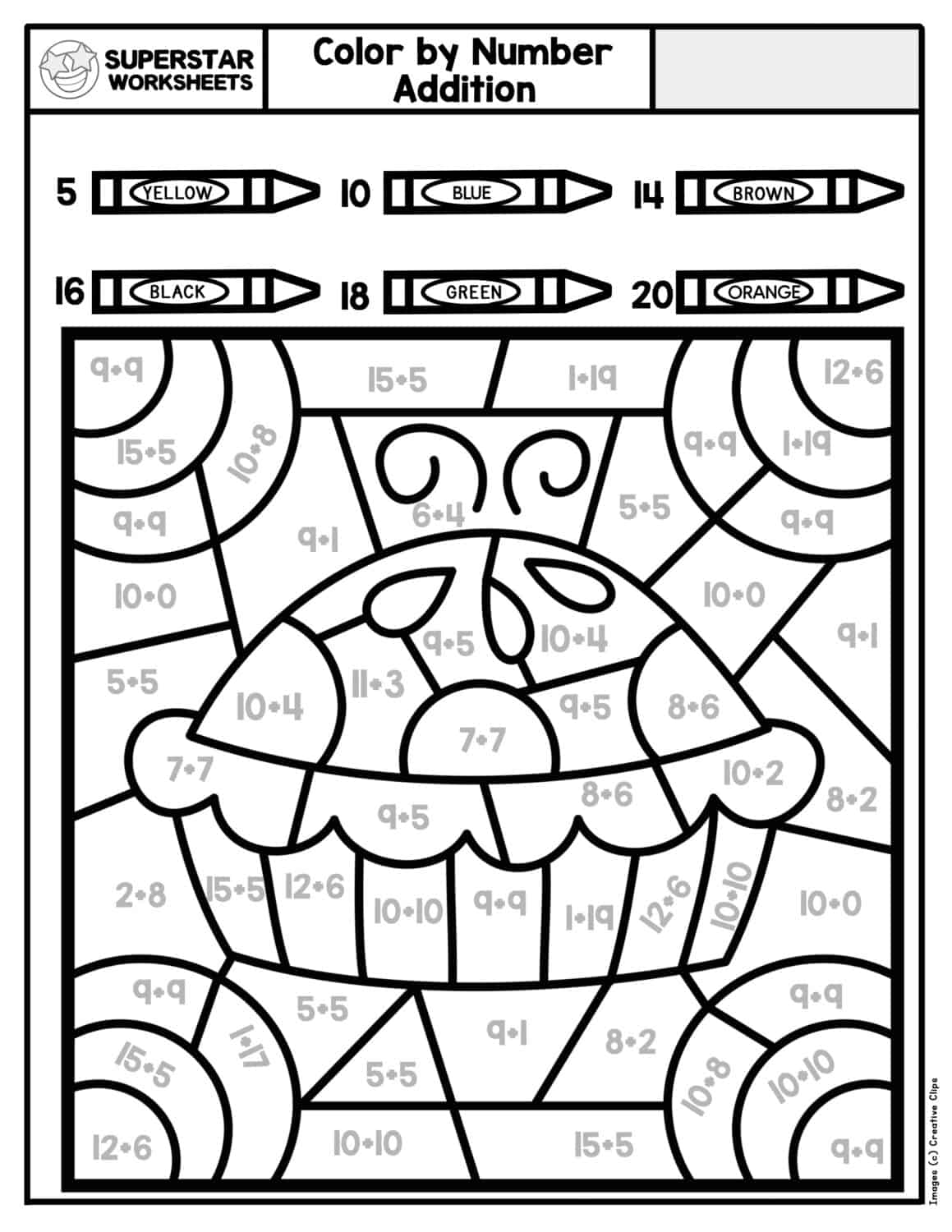 Thanksgiving Color By Number -Worksheets Library