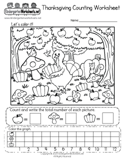 thanksgiving language arts worksheet